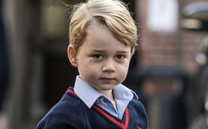 Принц Джордж пошел в школу